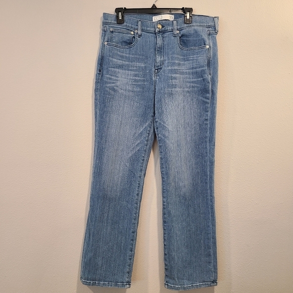 AYR Women's Straight Leg Jeans in Sky Blue - Picture 3 of 9